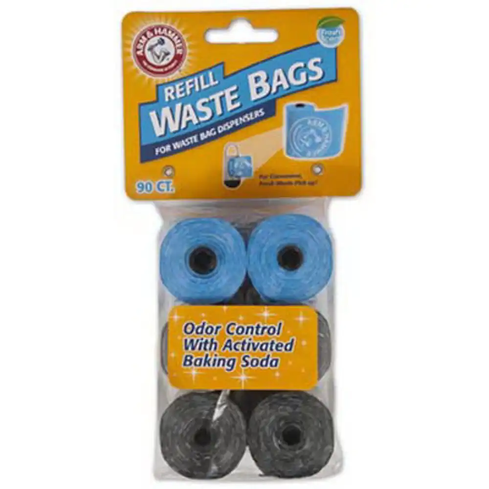arm & hammer disposable waste bag refills, 90-ct.