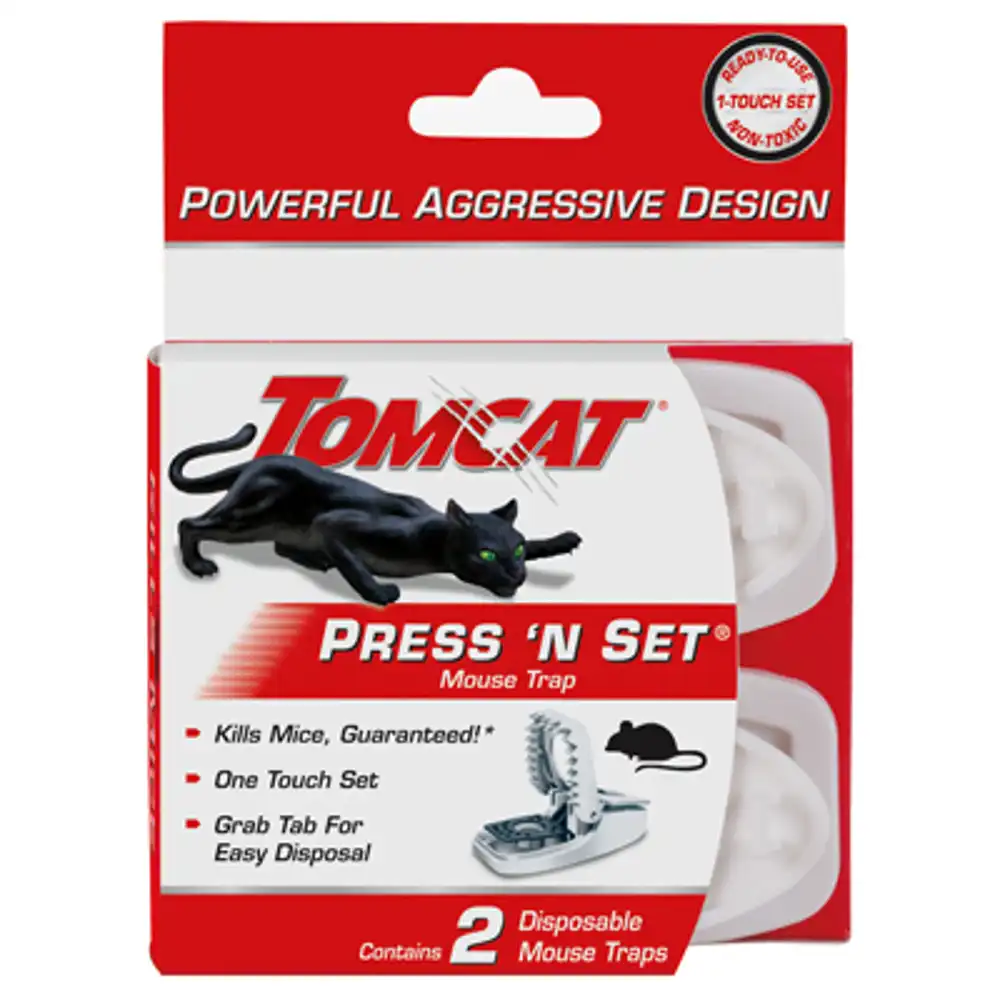 press 'n set mouse trap, 2-pk.