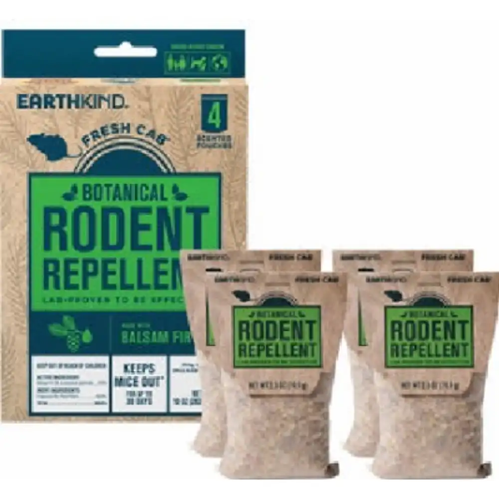 mouse / rodent repellent pouch, 4-pk.