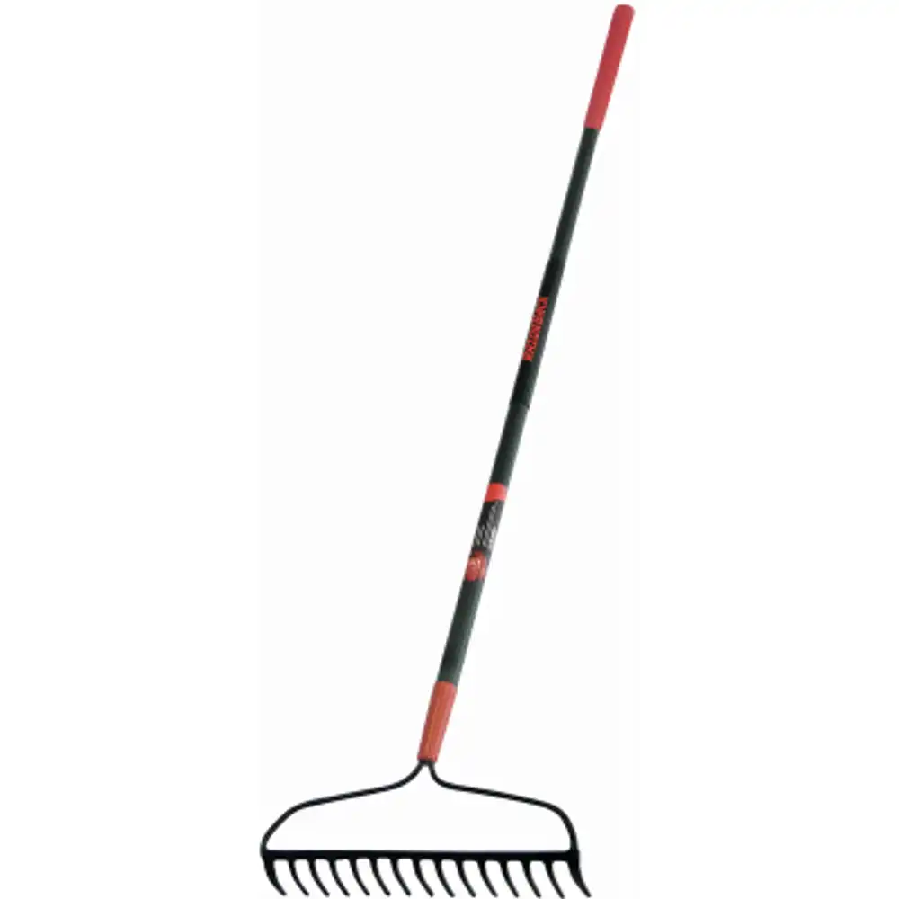 bow rake, fiberglass, 60 in. handle