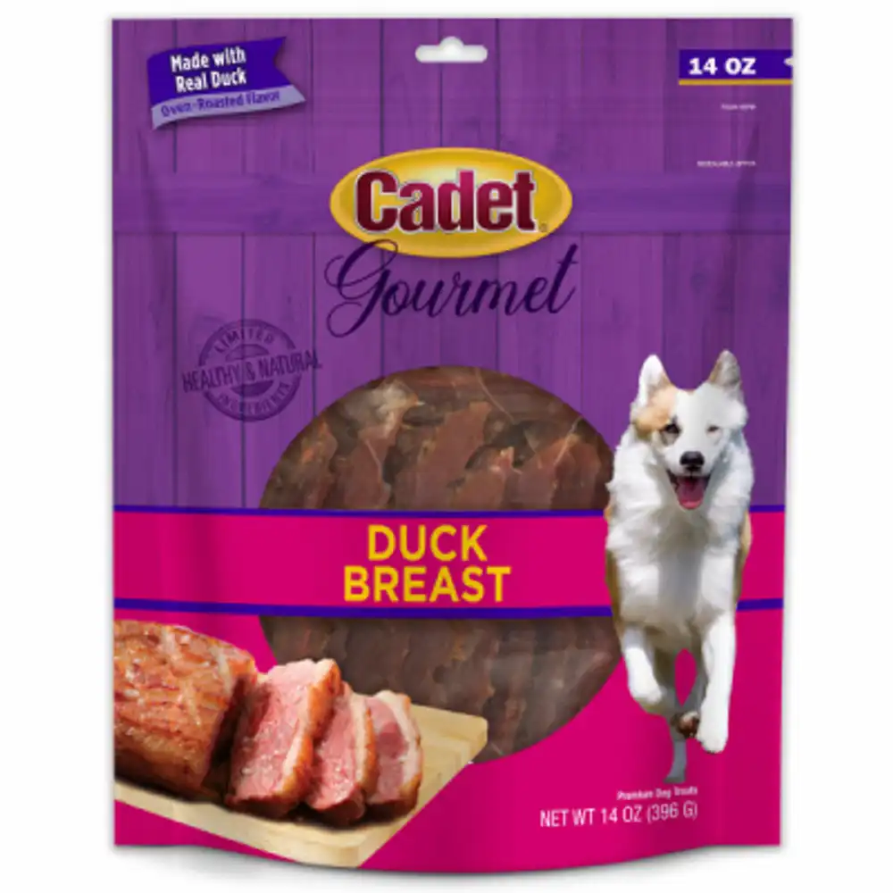 gourmet duck breast dog treat, 14 oz., 1 ct.