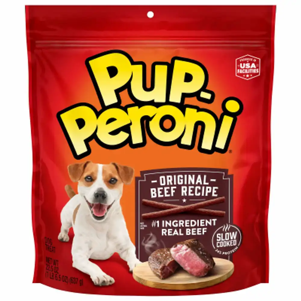 dog snacks, beef, 22.5-oz.