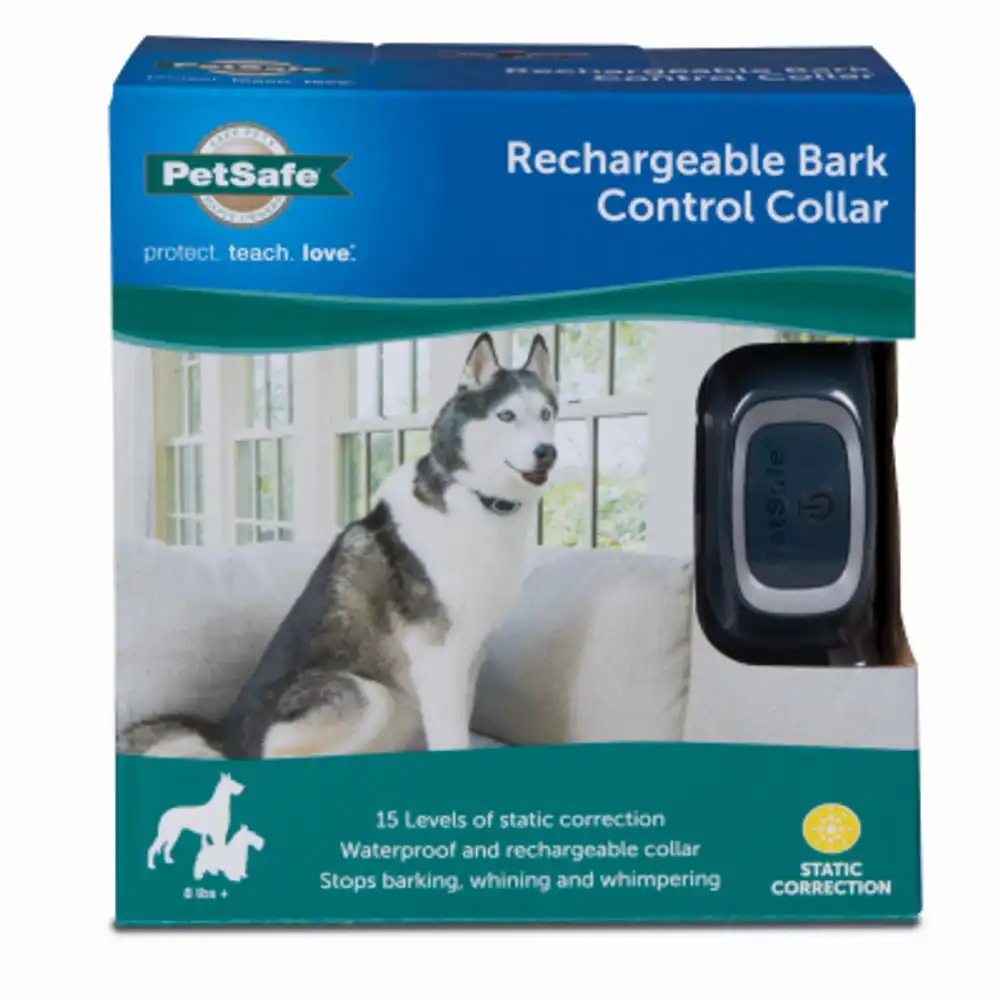 bark control collar, rechargeable