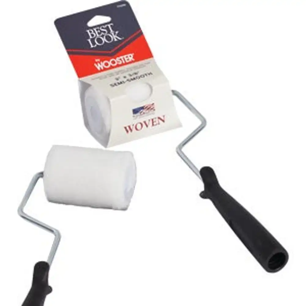 best look by wooster 3 in. x 3/8 in. woven paint trim roller