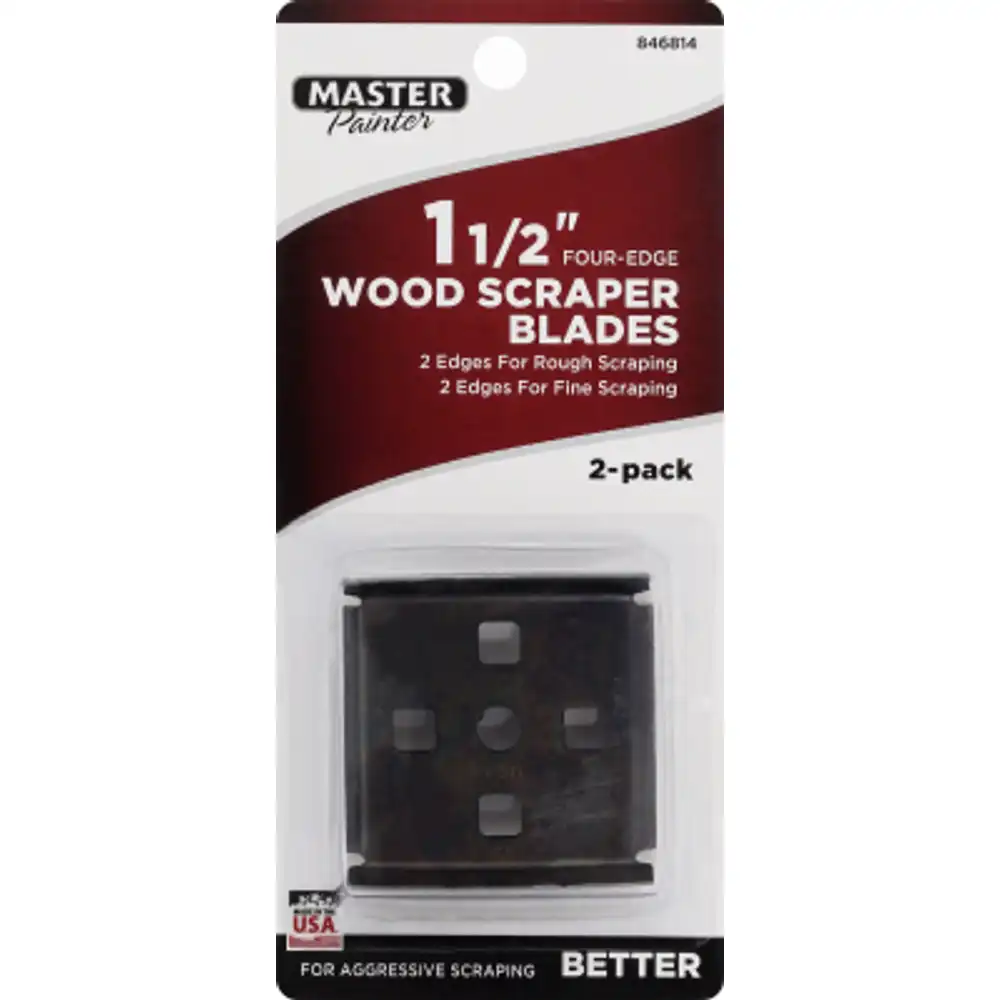 4-edge scraper blades, 1-1/2-in., 2-pk.