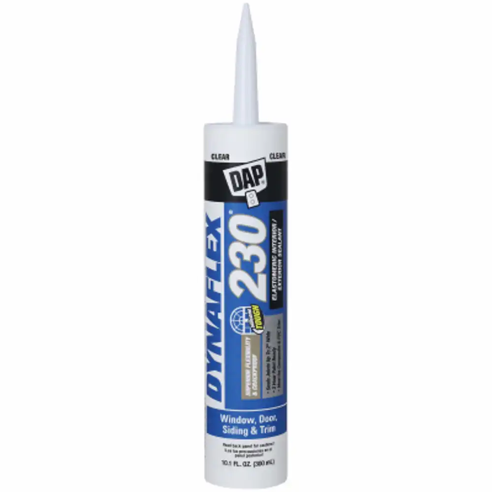 dynaflex 230 latex sealant, clear, 10.1-oz.