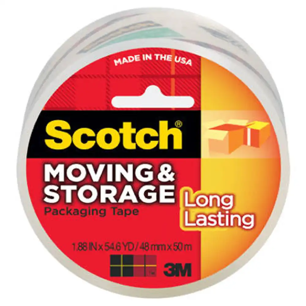 storage tape, clear, 1.88 in. x 54.6 yd.