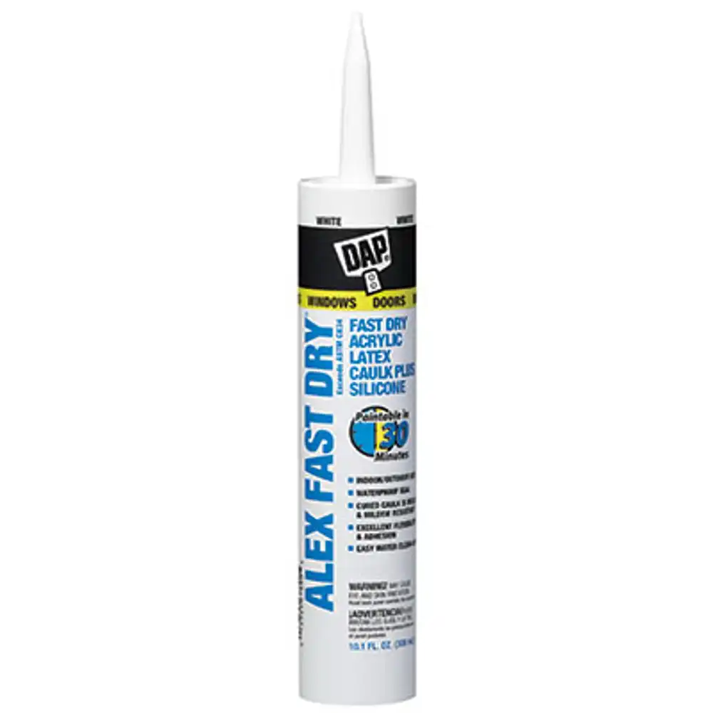 alex fast dry caulk, 10.1-oz.
