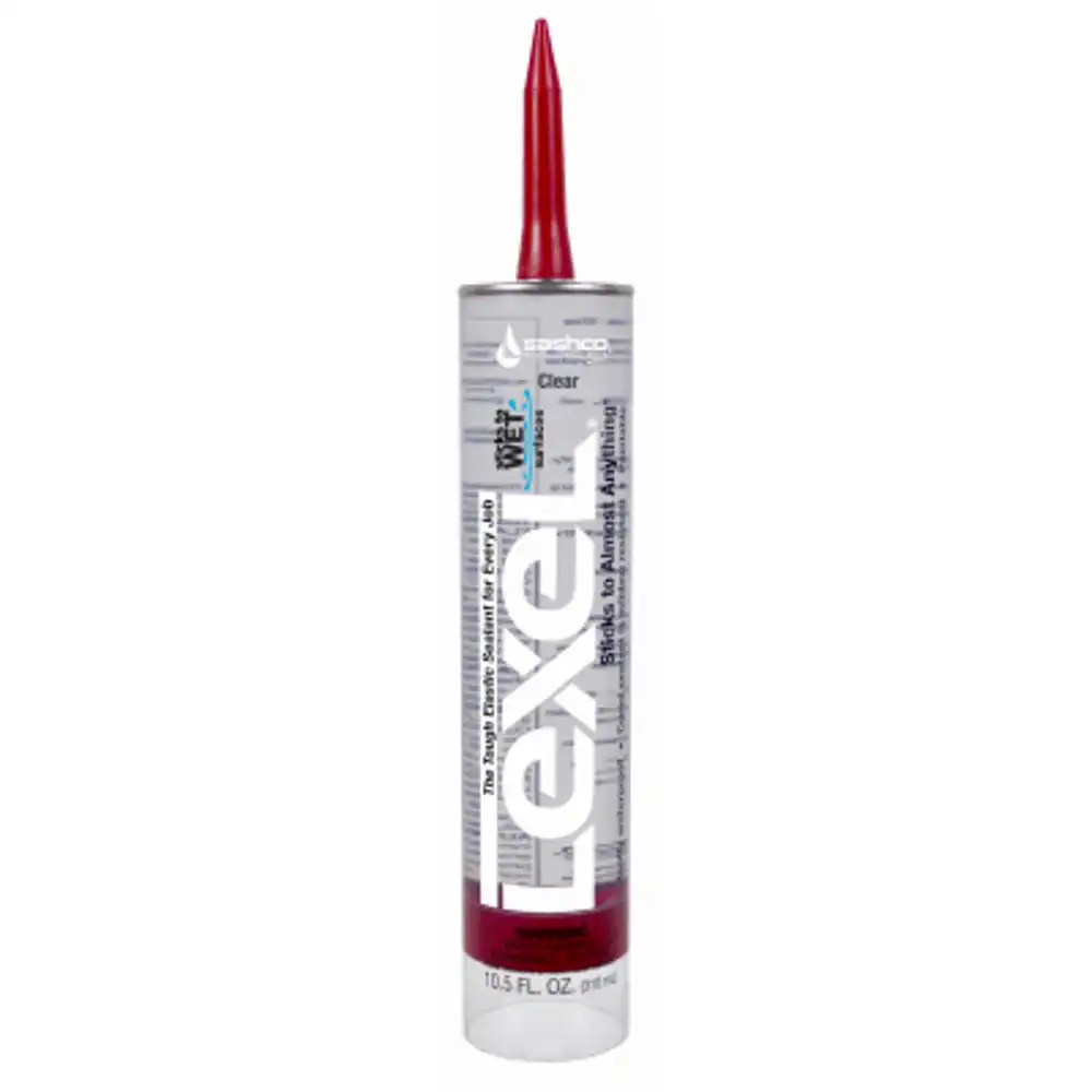 lexel clear caulk, 10.5 oz.
