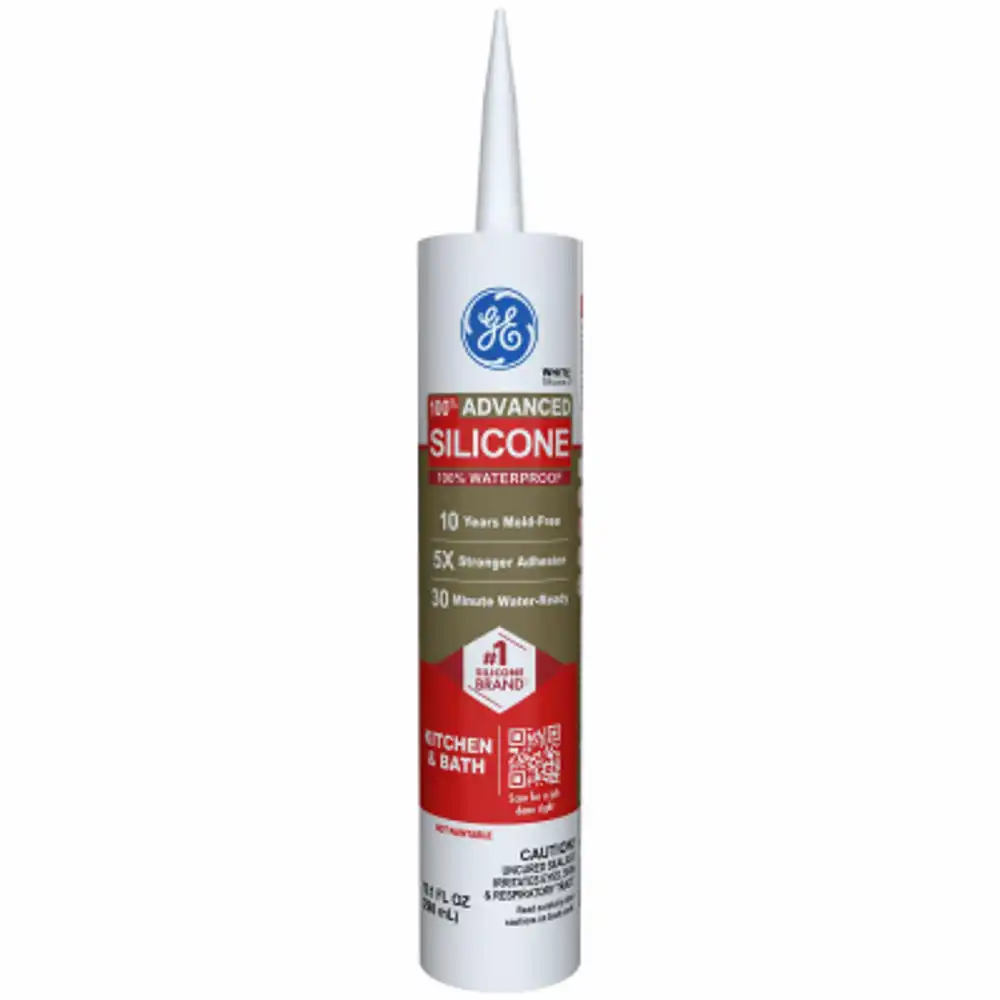 advanced silicone 2 kitchen & bath sealant, white, 10.1 oz.
