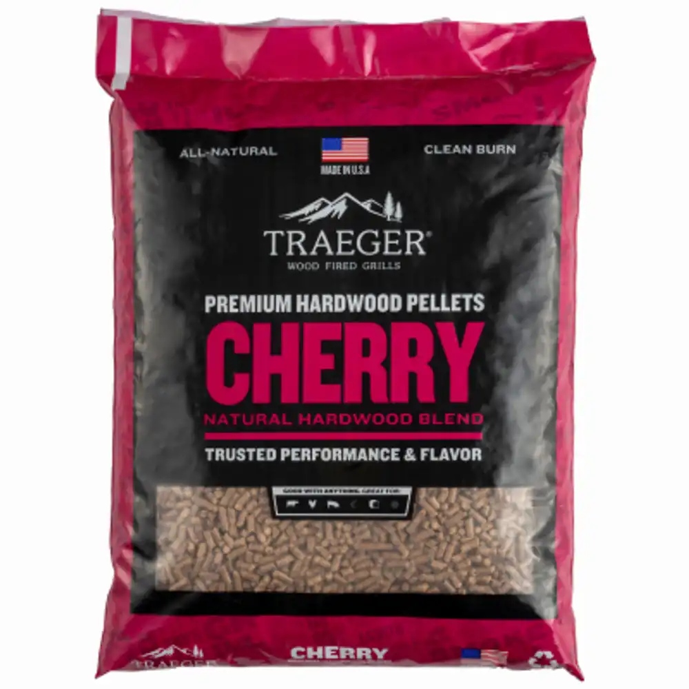 barbeque pellets, cherry hardwood, 20 lb. bag