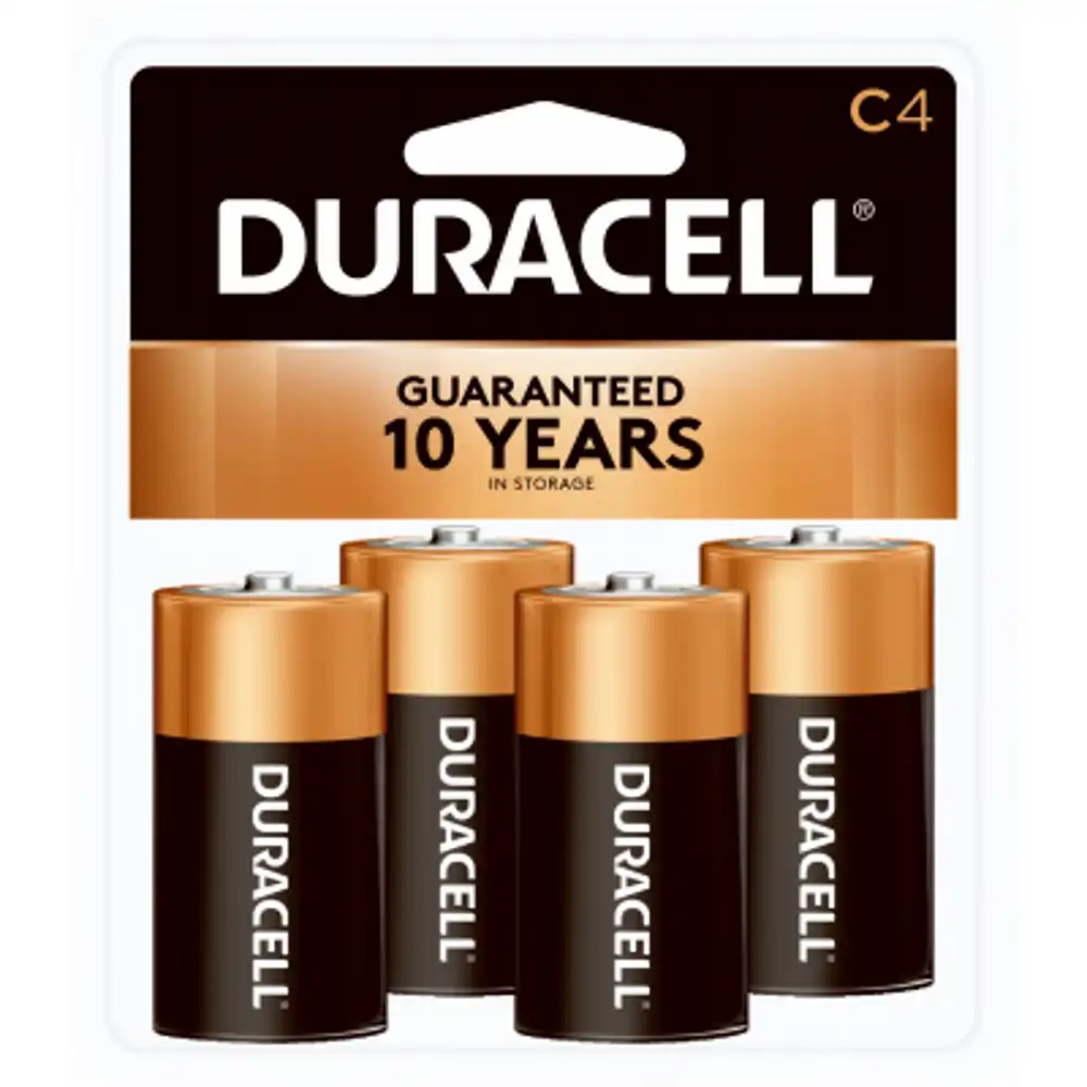 alkaline batteries, c, 4-pk.