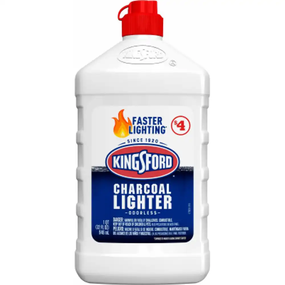 lighter fluid, odorless, 32 oz.