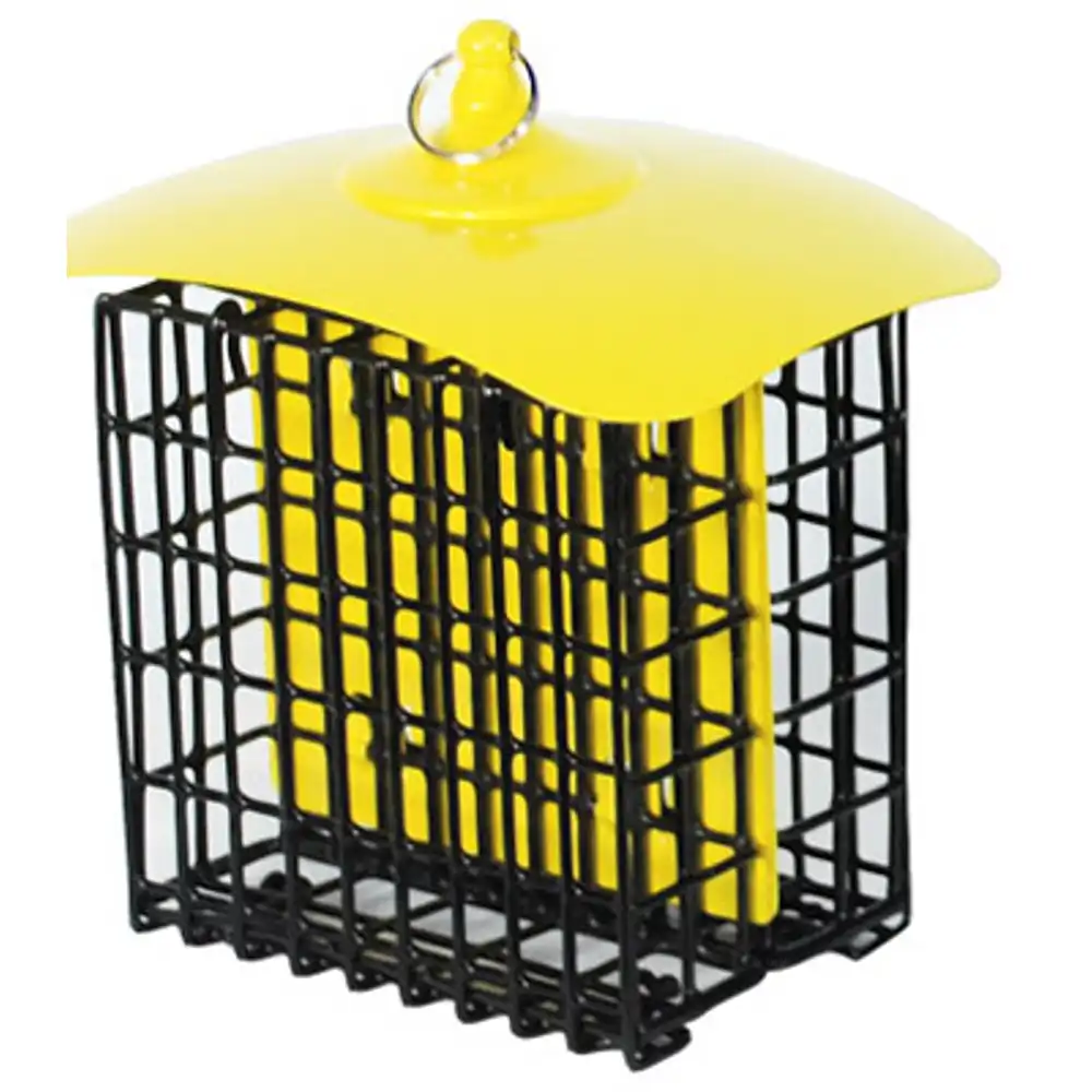 double-suet basket holder, metal, assorted colors