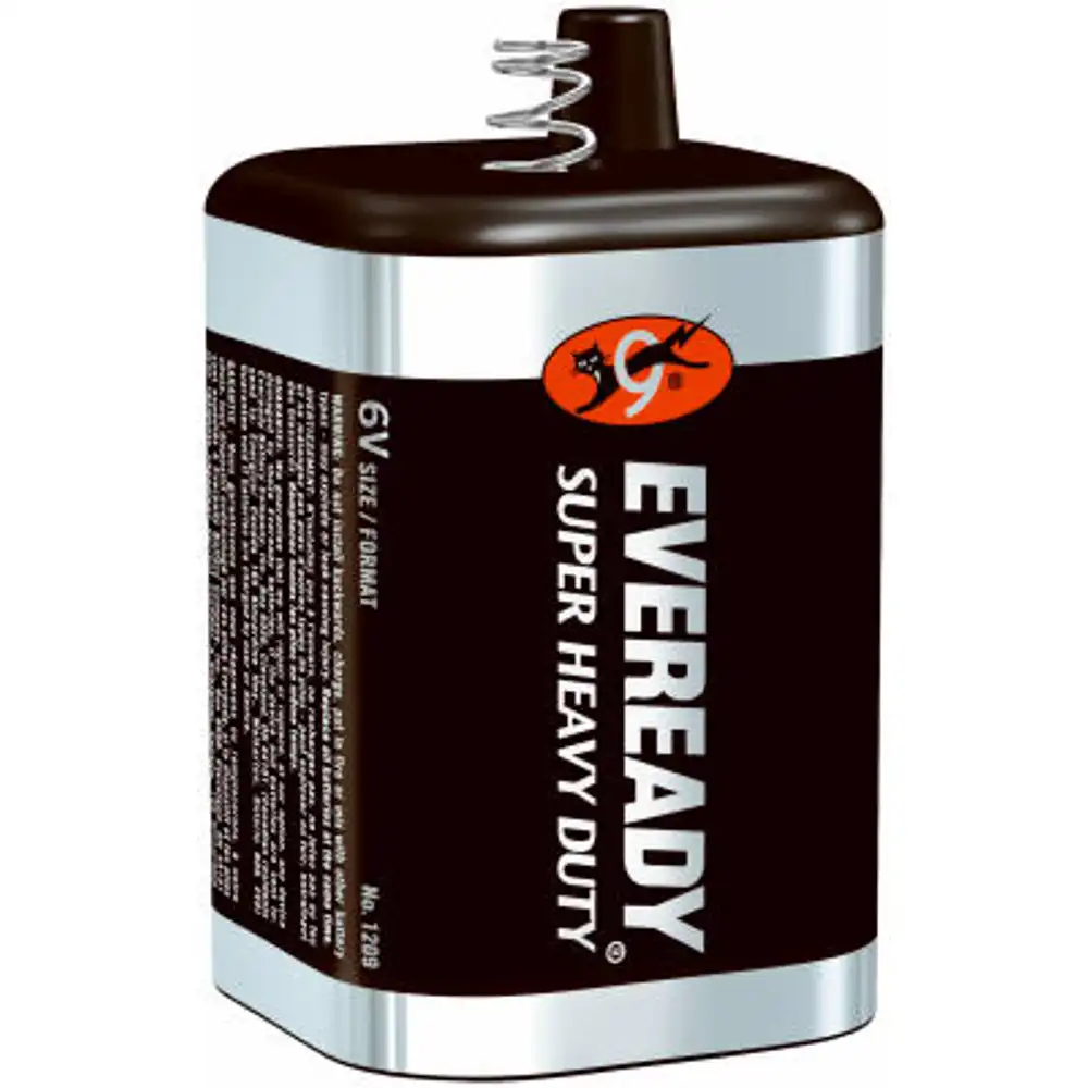 super heavy duty 1209 6 volt spring lantern battery