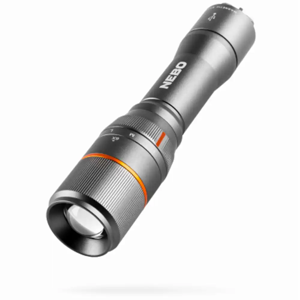 davinci 1000 lumen rechargeable led flashlight, 4 light modes