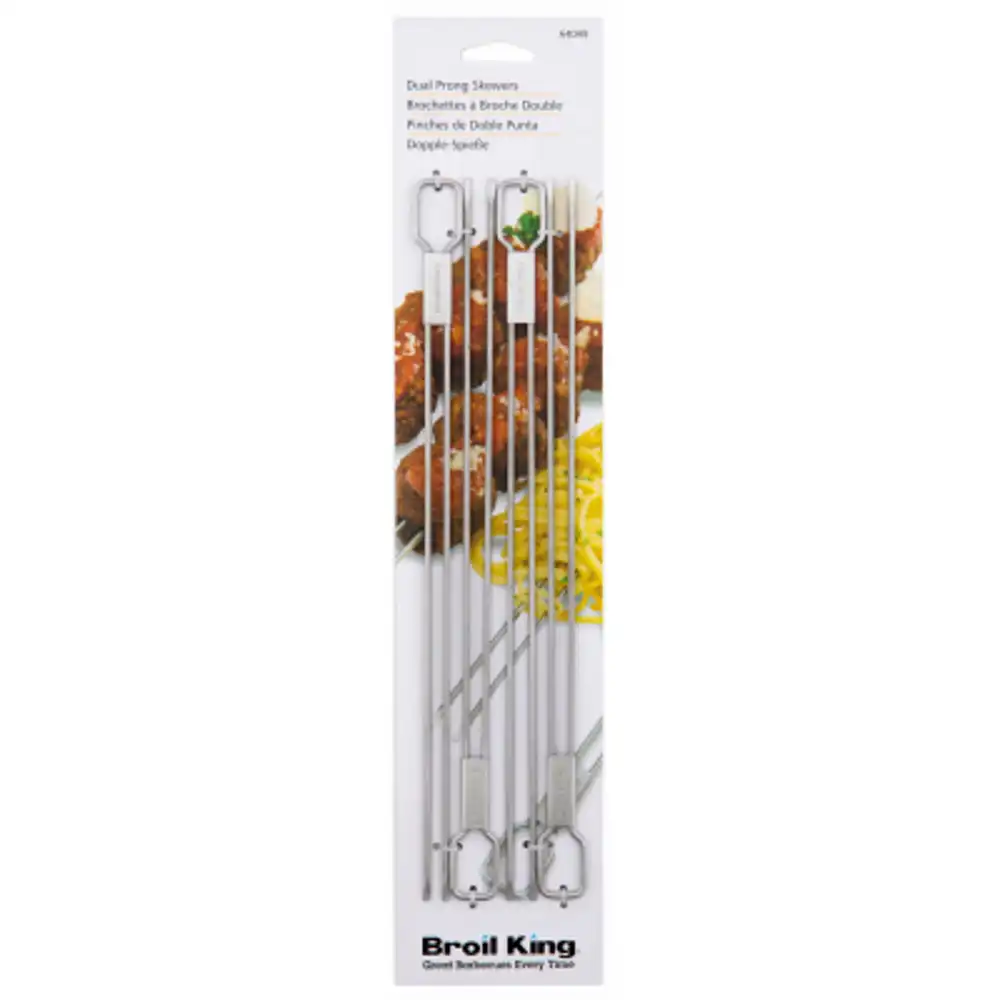 4pc dual prong skewers