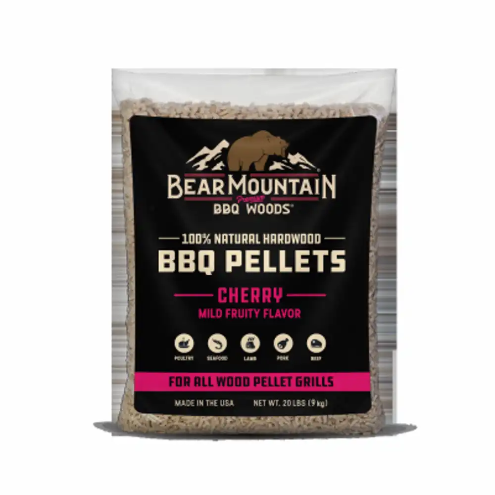 bbq hardwood pellets, cherry, 20 lb.