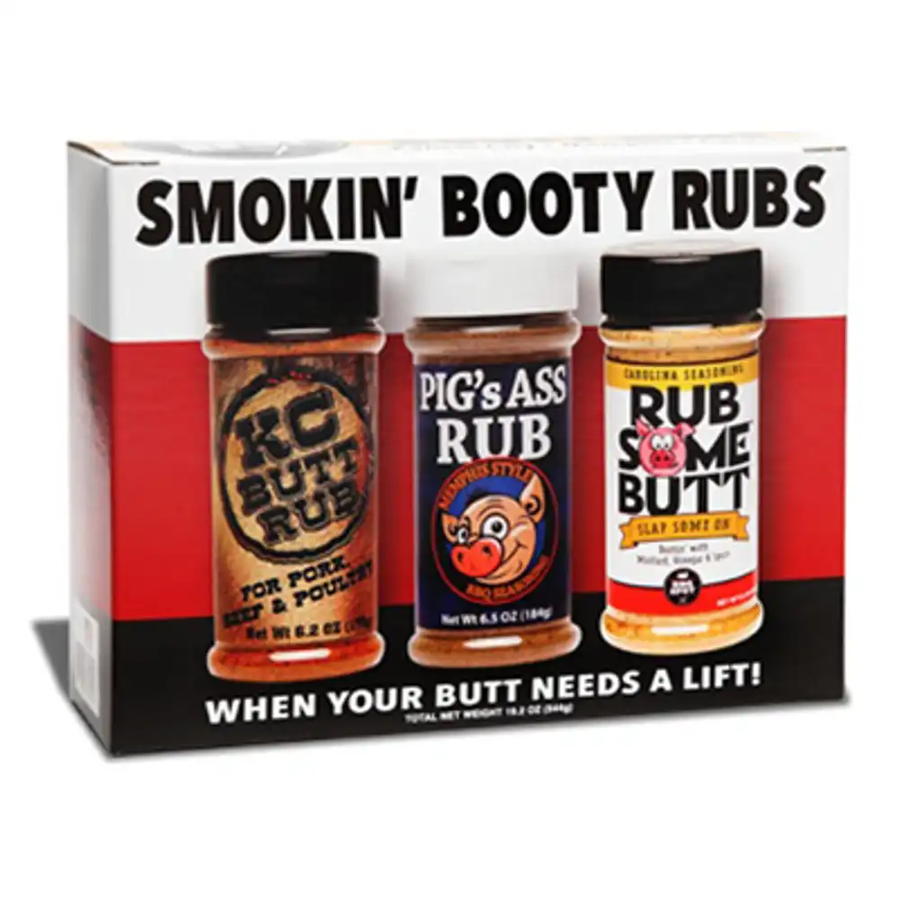 smokin' booty bbq seasoning, 3-pk., 19.2 oz.