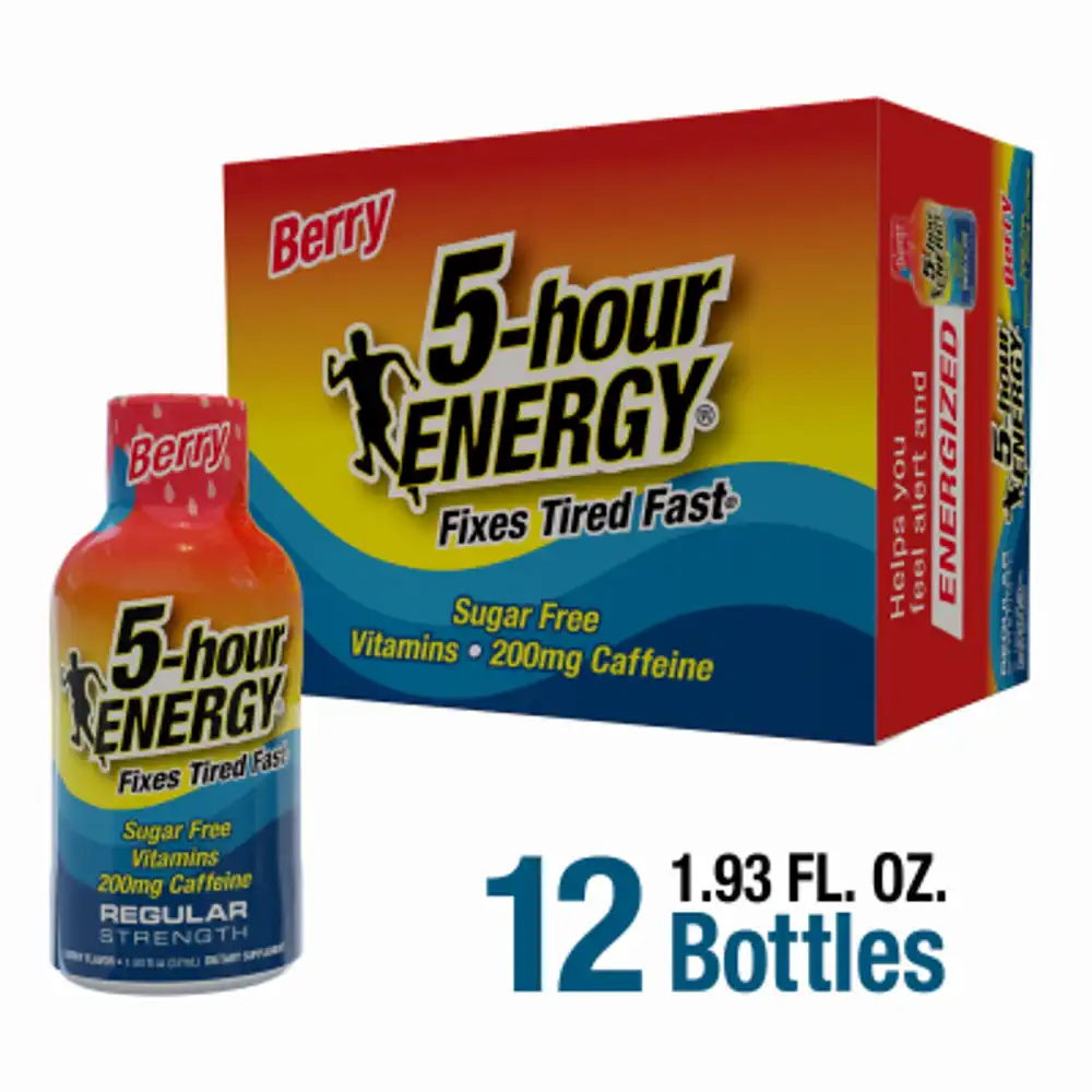 regular strength shot, berry, 1.93 oz.