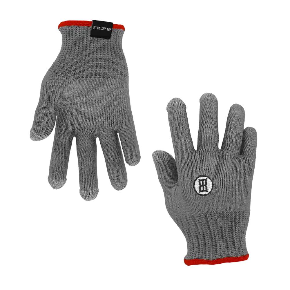 gant 3-pack roper glove - grey