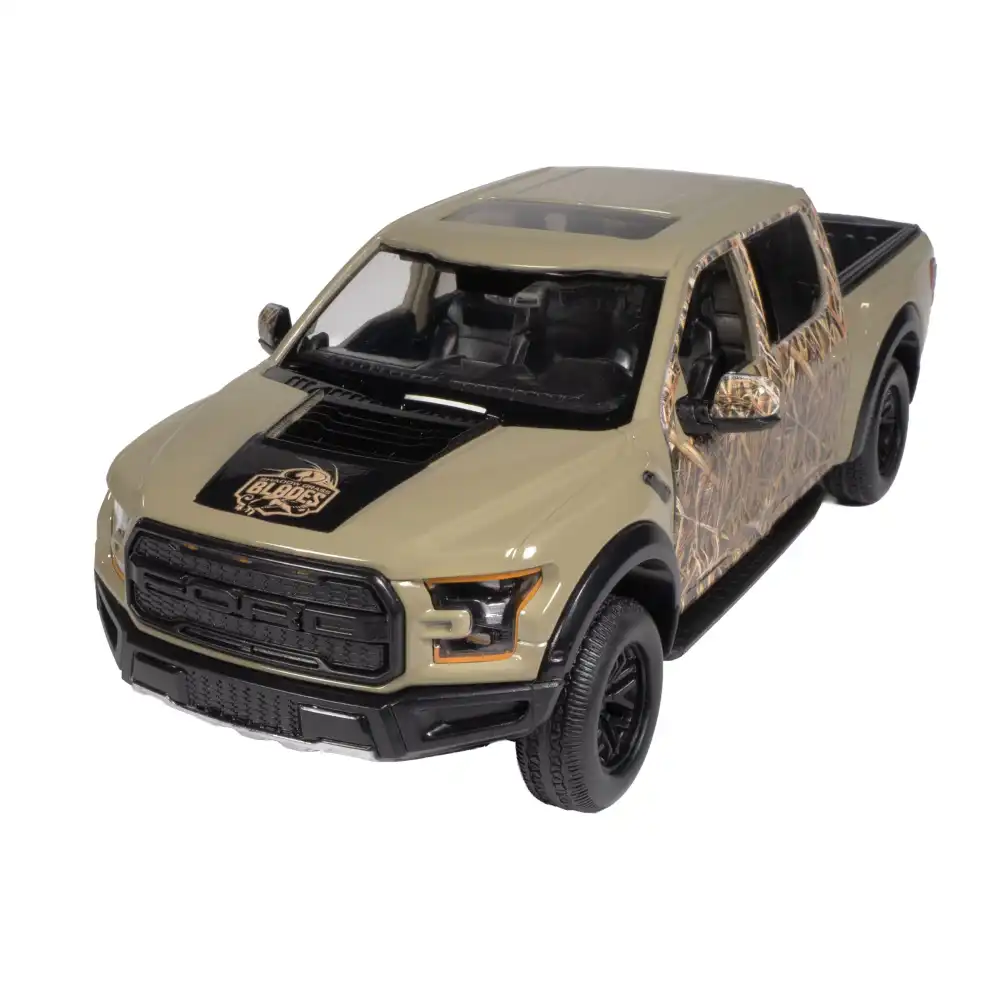 1:27 scale die-cast 2017 ford f-150 raptor - mossy oak