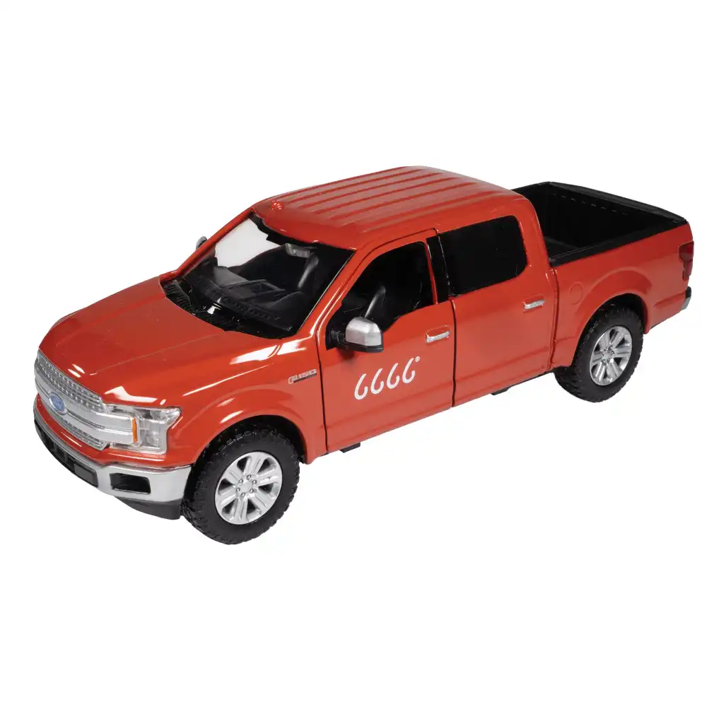 1:27 scale die-cast 2019 ford f150 lariat crew cab - four sixes ranch