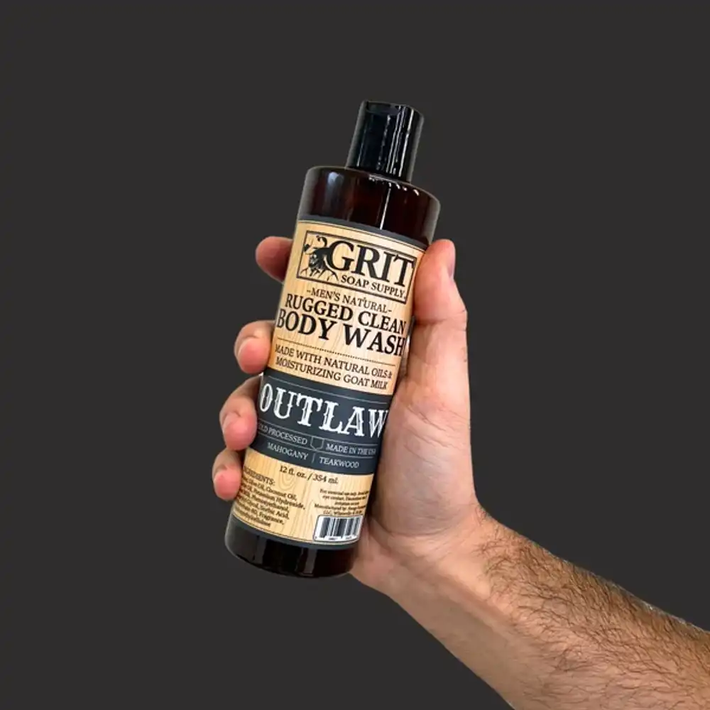 outlaw goat milk body wash – 12oz.