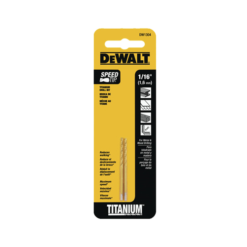 TITANIUM DRILL BITS - DEWALT