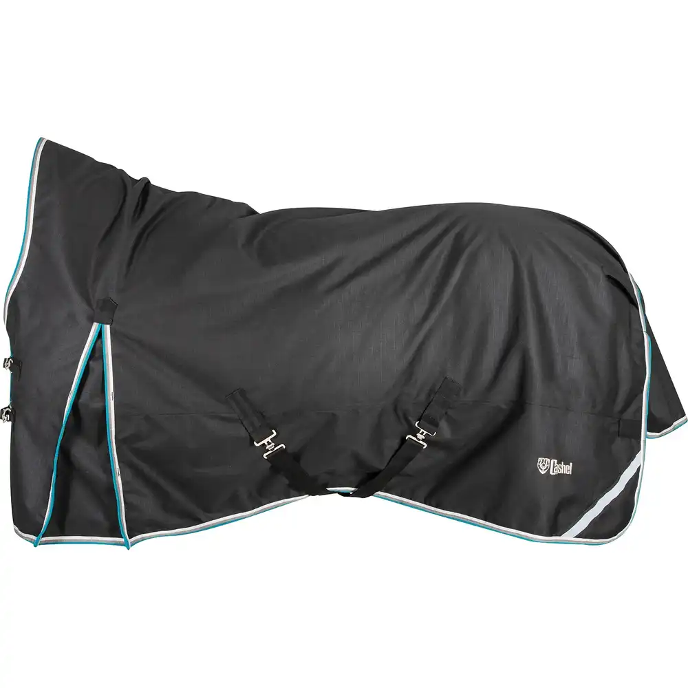 lightweight turnout winter blanket 100g - black - large