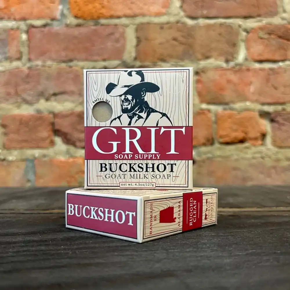 buckshot goat milk bar soap