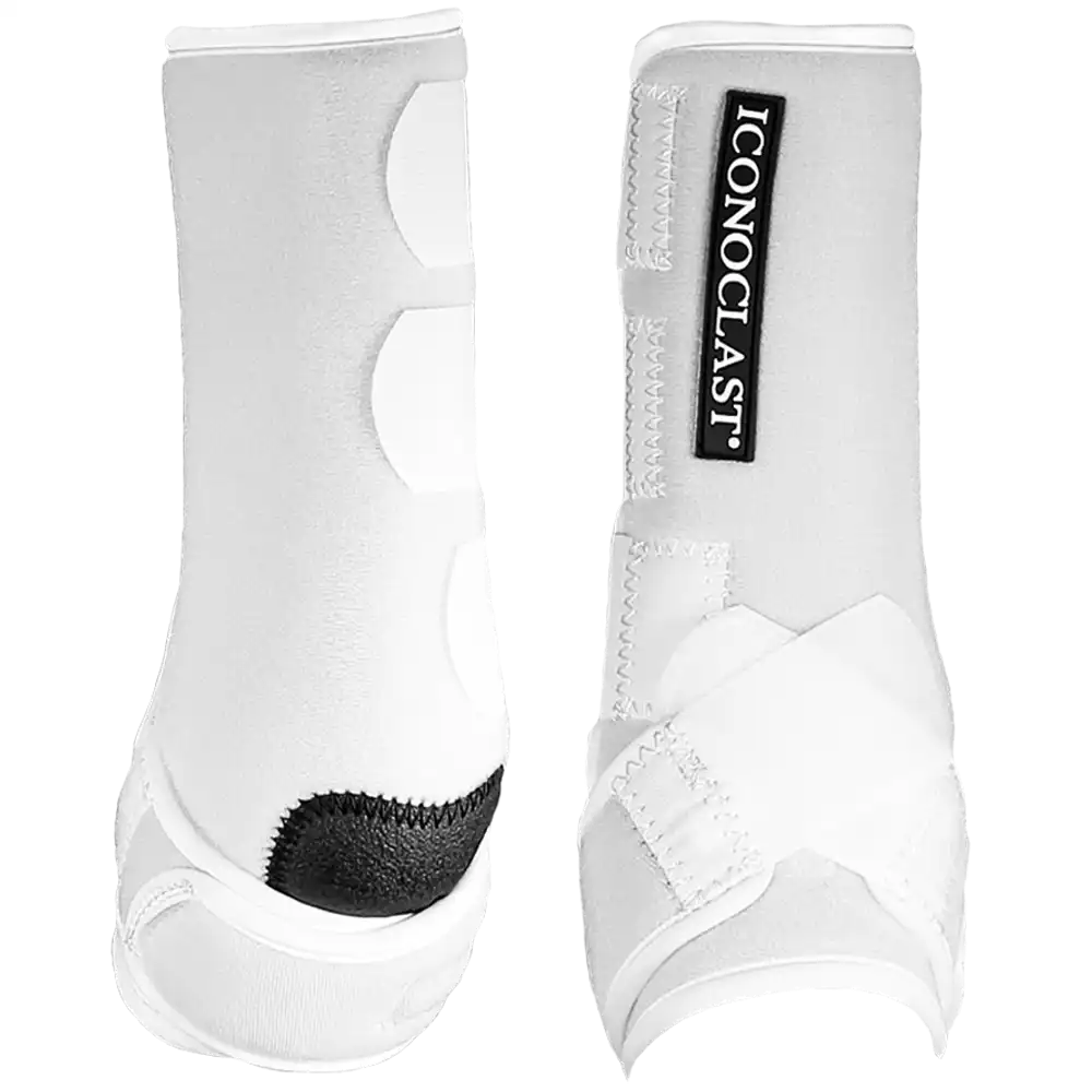 iconoclast® orthopedic support boots - white hind xl