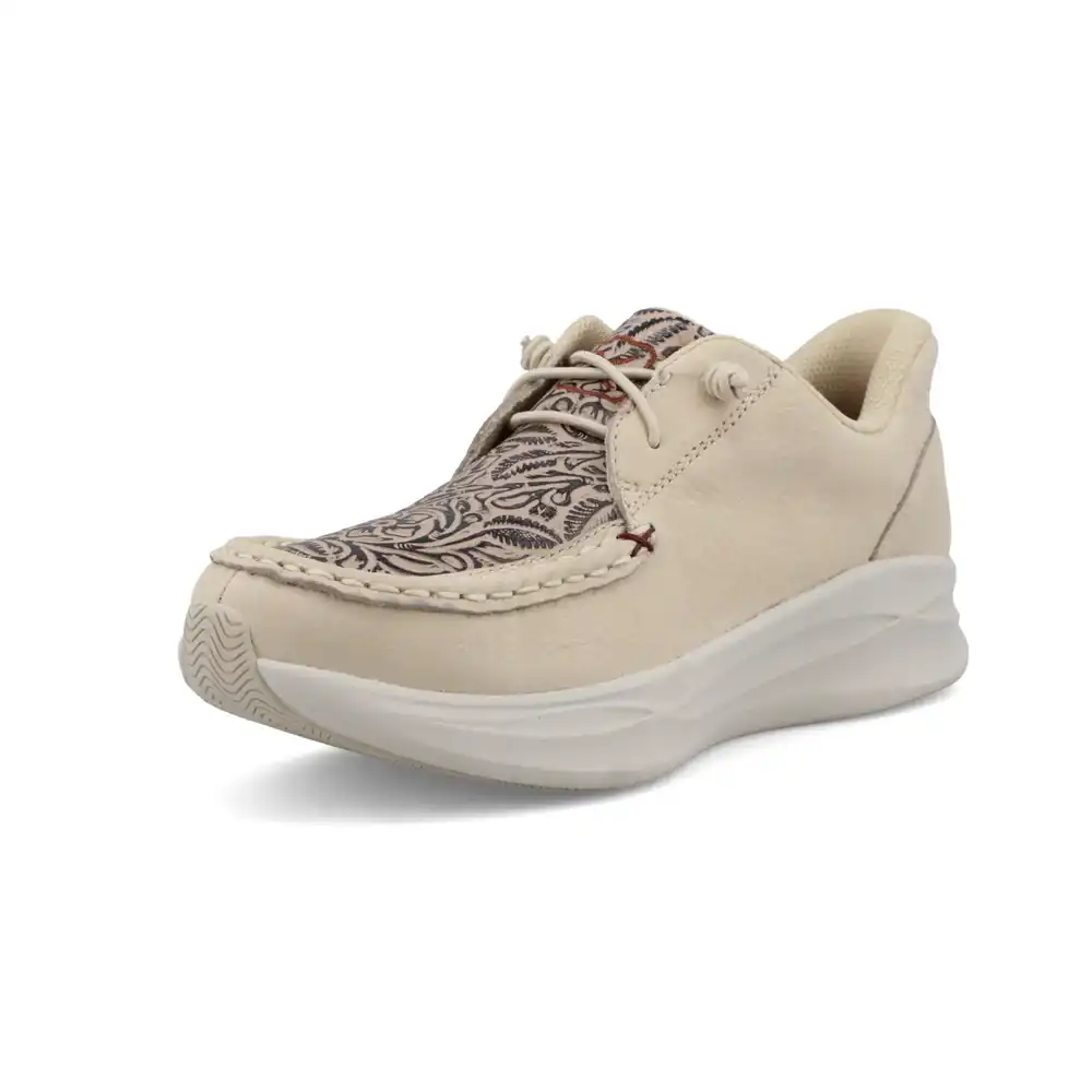 women's feather x casual - ivory & nude print
