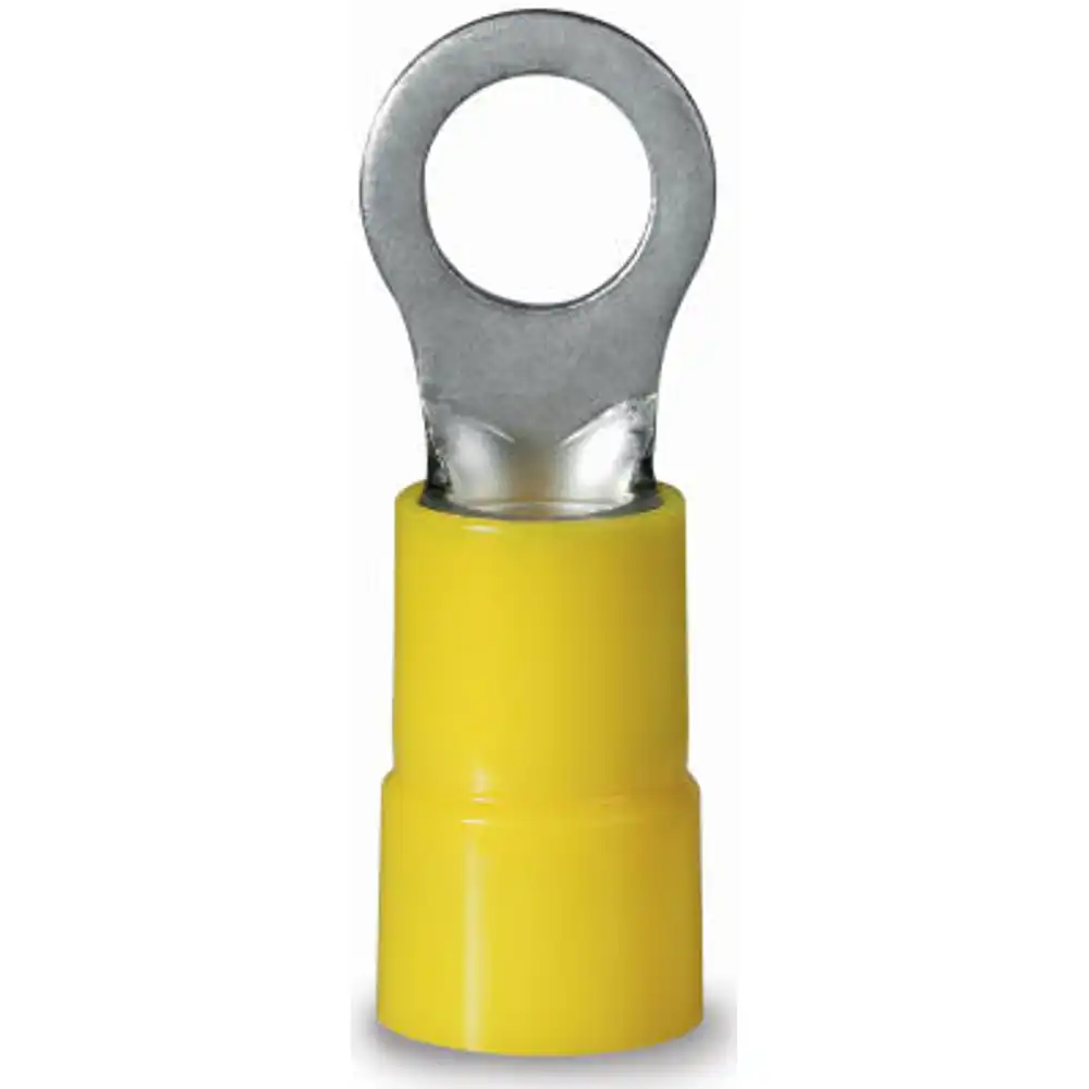ring terminals, 3/8-in. stud, 14 awg, 4-pk.