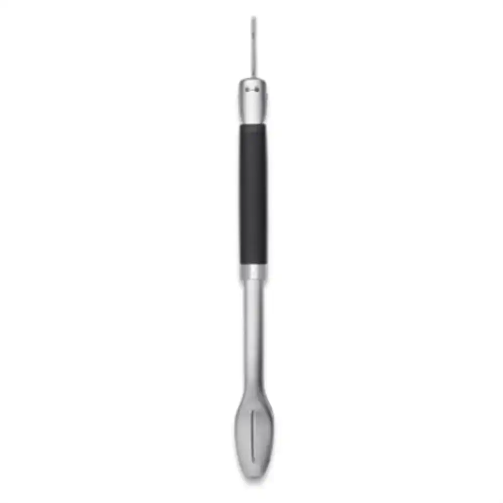 precision grilling tongs, stainless steel