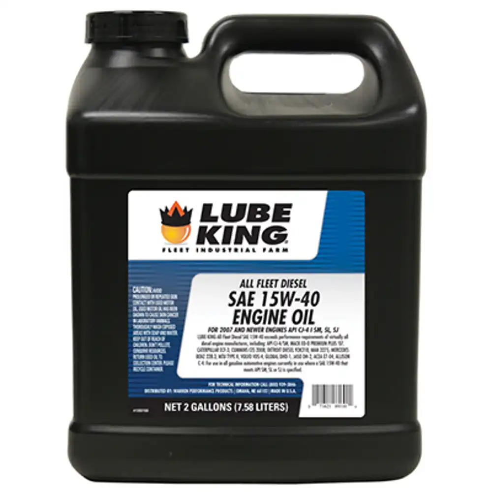 fleet oil, 15w-40, 2-gallons