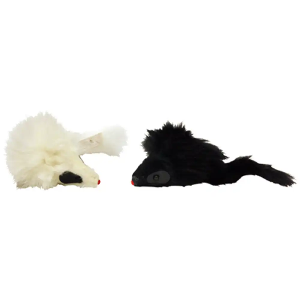 plush mice cat toy with catnip, 2-pk.