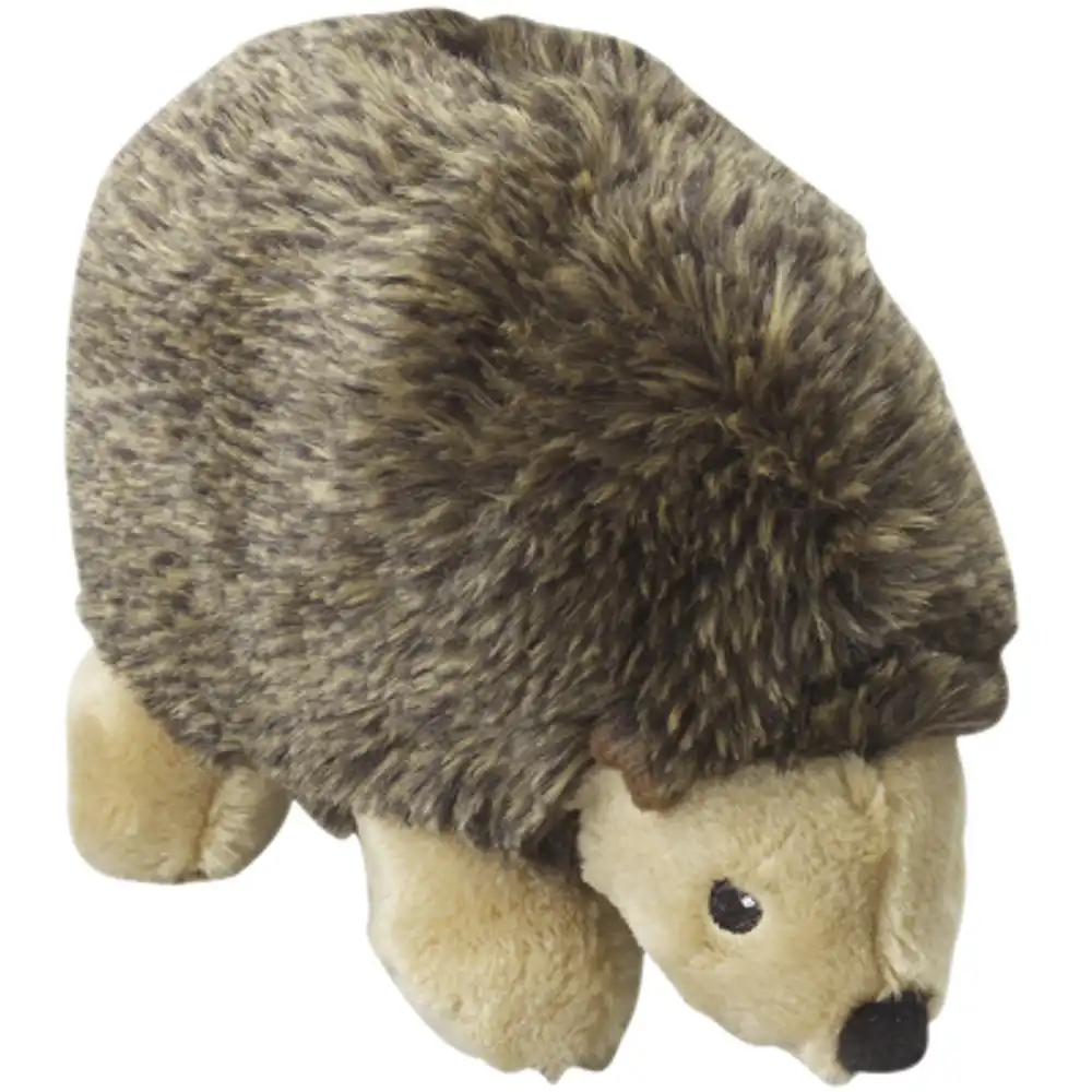 woodland soft dog toy, hedgehog, 8.5-in.