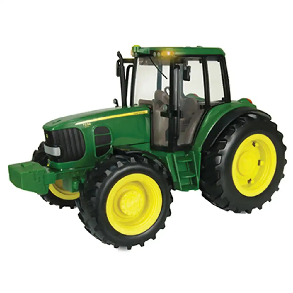 john deere big farm toy tractor, 1:16 scale