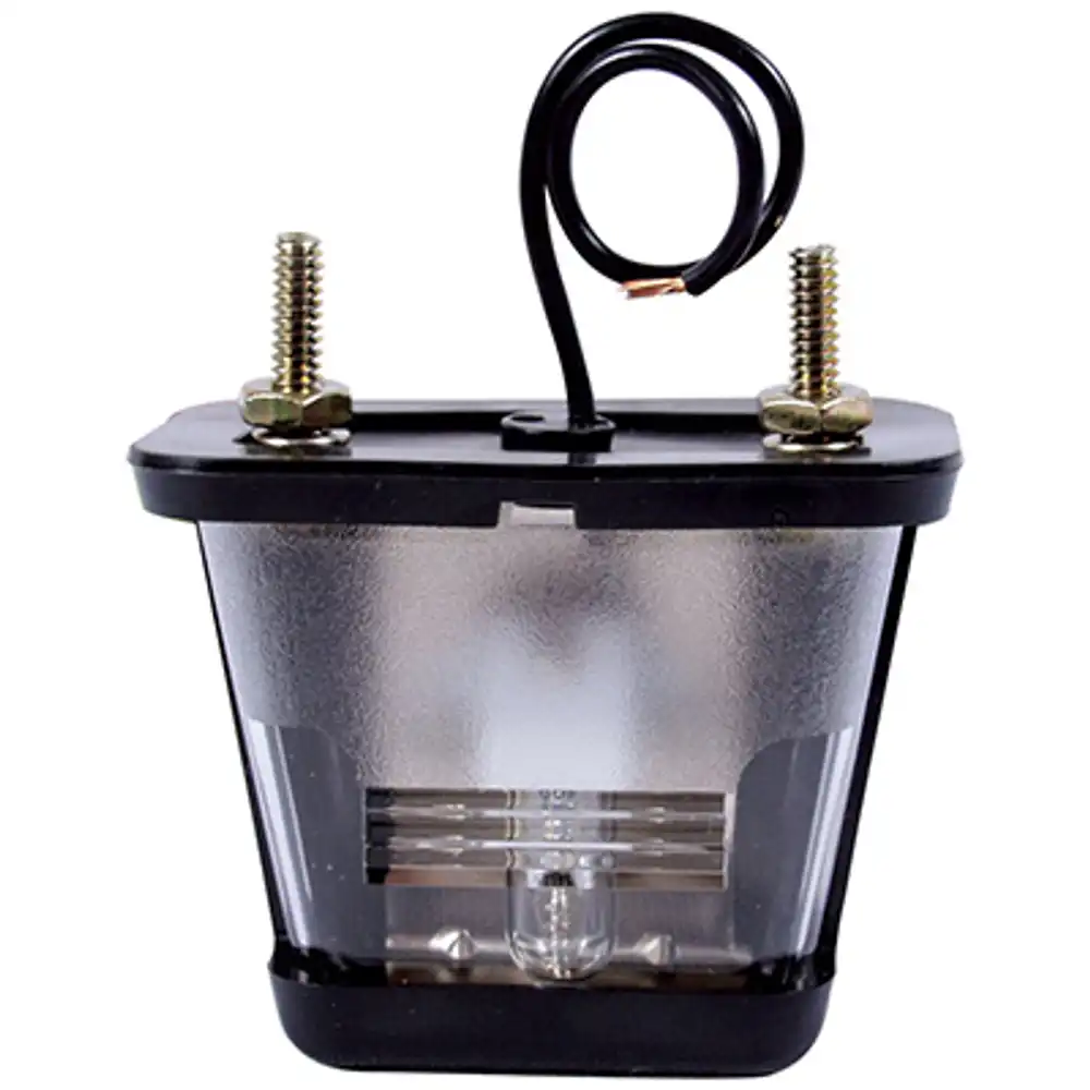 license plate light, incandescent, 1-7/8-in.