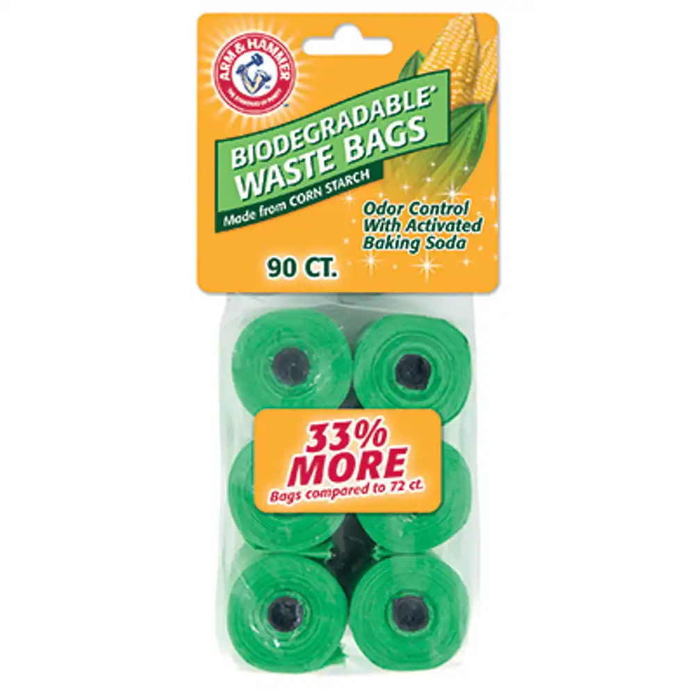 arm & hammer essentials dog waste bag refills, 90-ct.