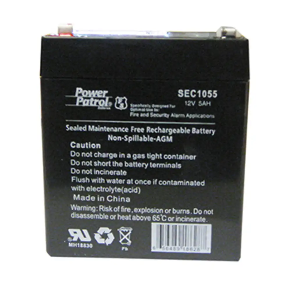 electric fence battery, s20, 12-volt, 5-amp