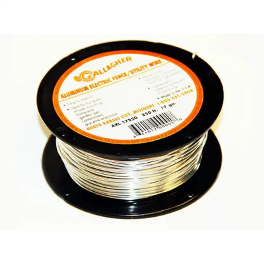 wire fence, 14-ga. aluminum, 1/2-mile