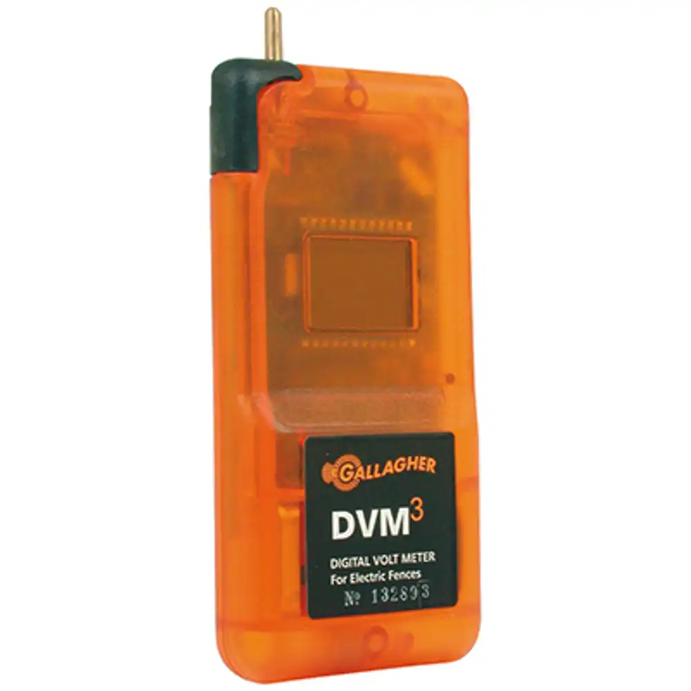 electric fence digital volt meter