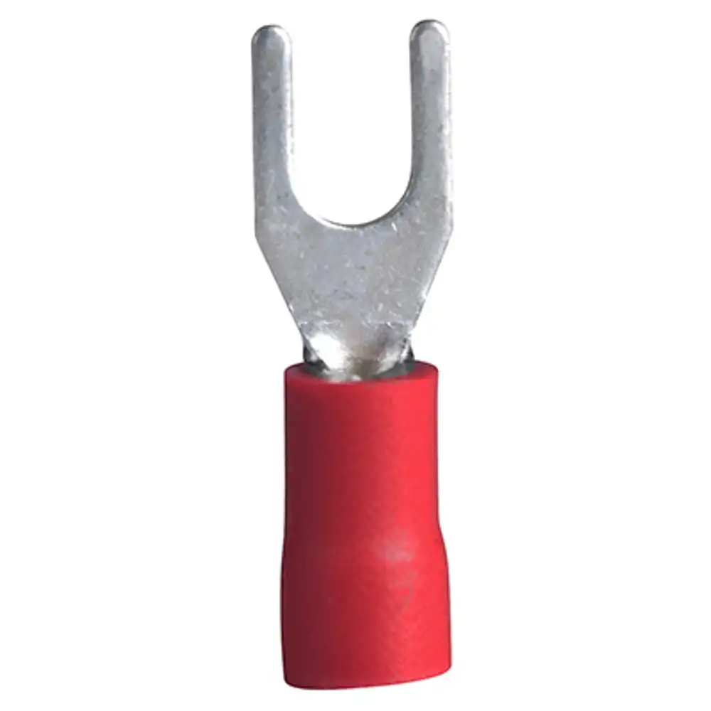 spade terminal, red, 4-6 stud, 22-18 awg