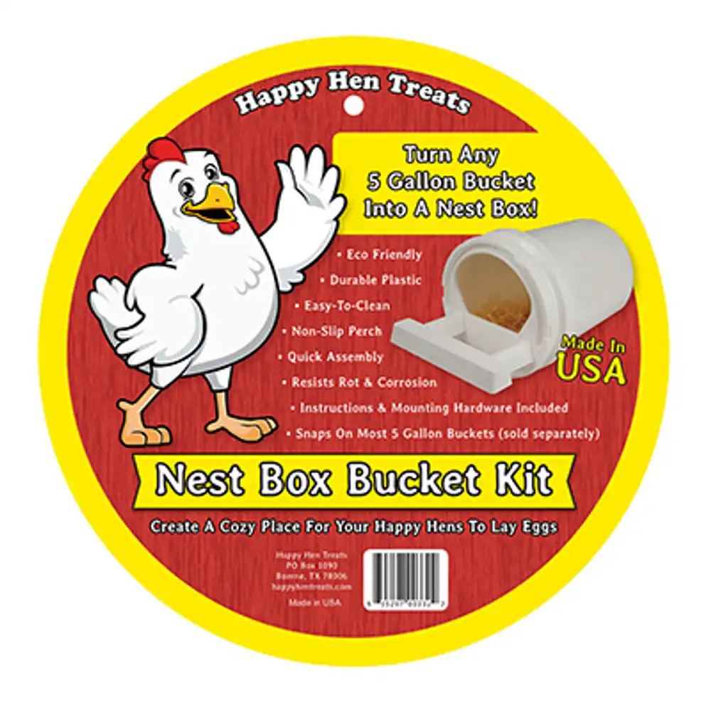 poultry nest box bucket kit