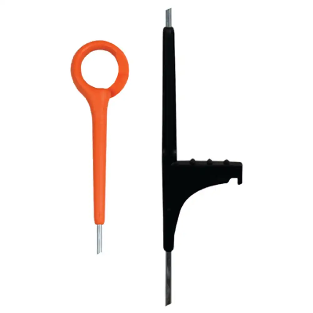 electric fence ring top post, 34-in.