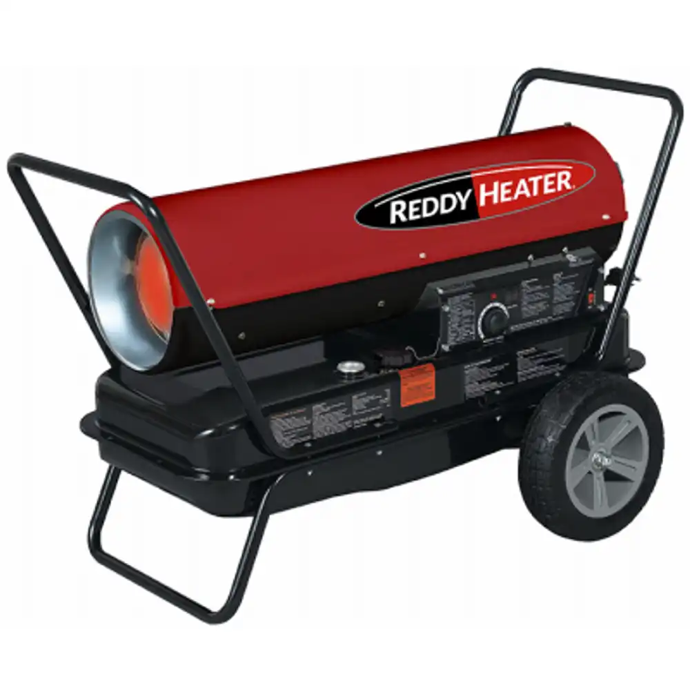 kerosene forced-air heater, portable, 135,000 btu, 3,200-sq. ft. coverage