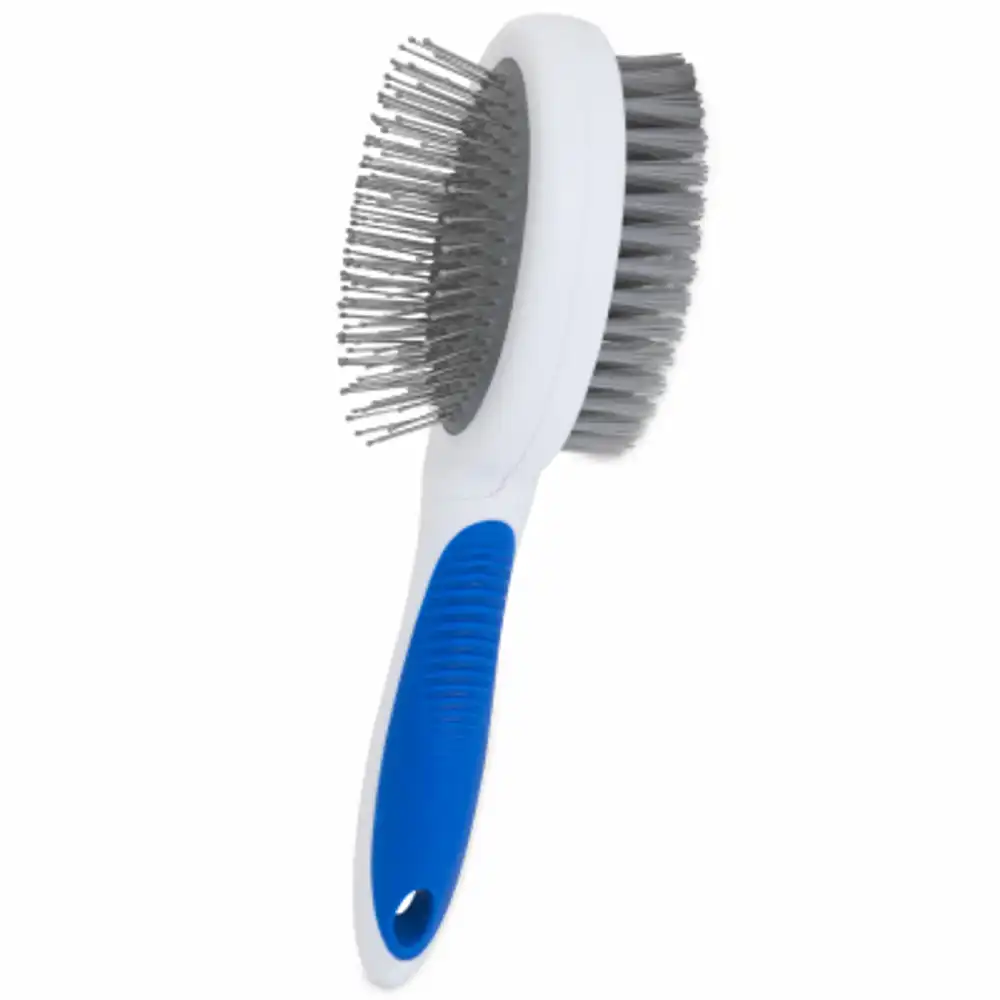 gripsoft cat brush, double-sided