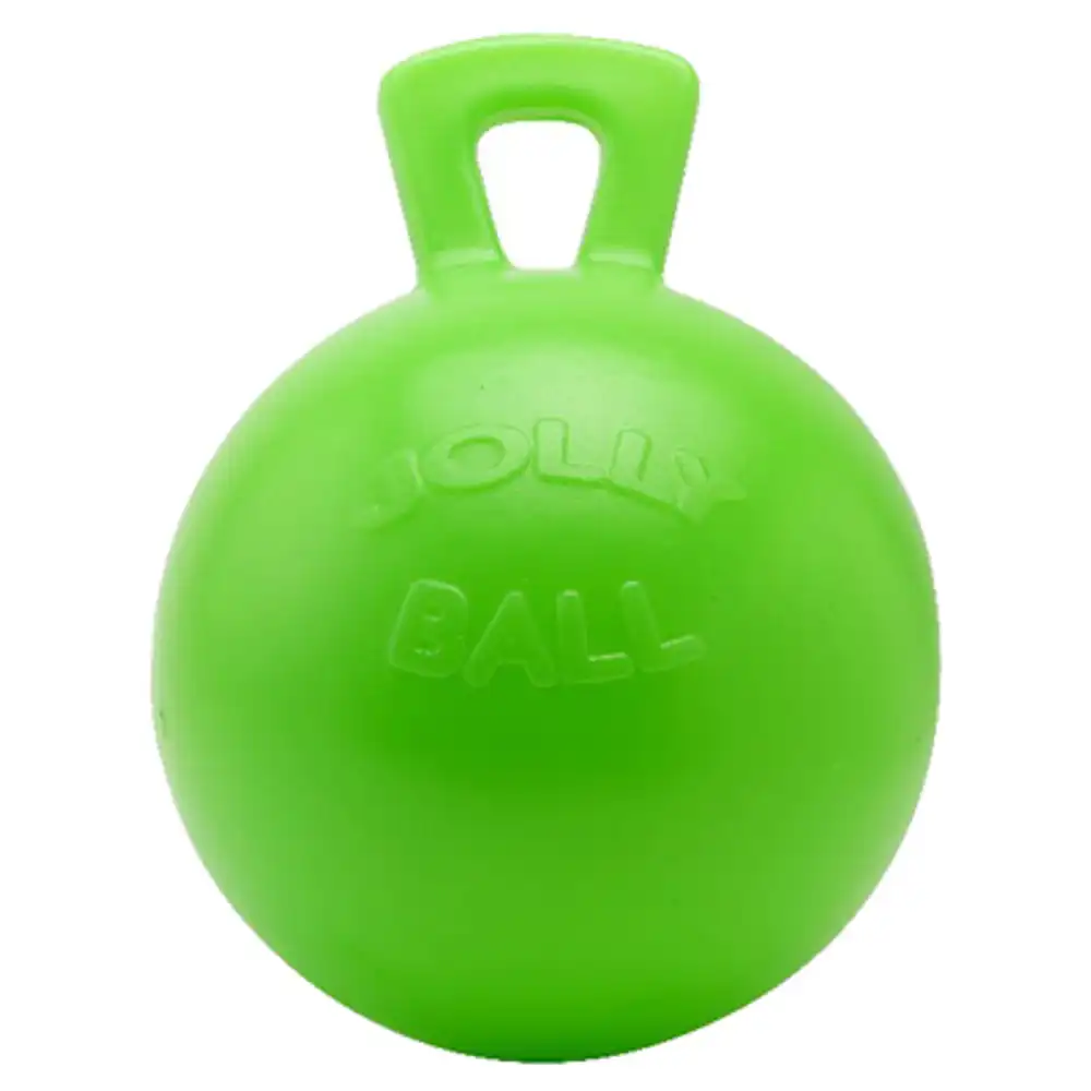 horse jolly ball, green apple, 10 in.